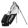 Ping bag stand Hoofer Lite 231 - Tour Double Strap (černo/bílý)